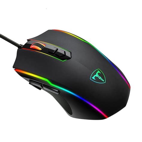 Usb Wired Gaming Mouse 1600 Dpi 6 Buttons Silent Mause Backlit