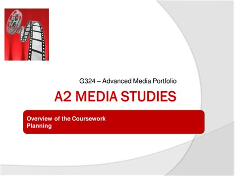 Ocr Media Studies A2 Teaching Resources