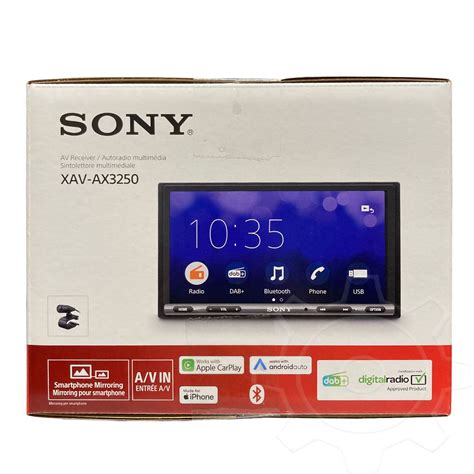 Sony Xavax3250eur Bluetoothdab Media Receiverapple Carplayandroid