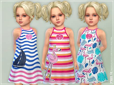 The Sims Resource Toddler Dresses Collection P146 Needs Toddler Stuff