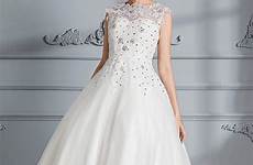 wedding hebeos dresses length tea gown ball dress tulle sleeveless scoop order placed earliest arrival jun date today if