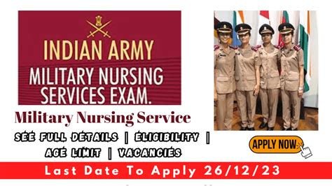 Nta Army Short Service Commission Ssc In Military Nursing Service Mns