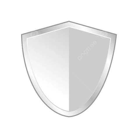 Silver Shield Logo Design Vector Shield Shield Logo Shield Design