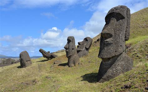 8 miles by 8 miles with just under 7,500 people, you're in the middle of the pacific ocean with the next closest. HISTORIA DE RAPA-NUI, EN LA ISLA DE PASCUA