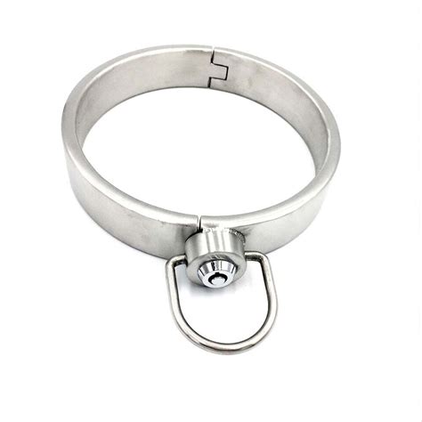 Bdsm Stainless Steel Hand Collar Wrist Ankle Cuffs Restraint Heavy Duty