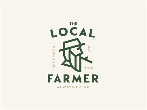Farmer By Spoonlancer Typography Logo Logo Branding Logo Corporate