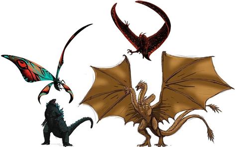 contains spoilers toho have released another godzilla 2: Godzilla and Mothra vs King Ghidorah and Rodan by ...