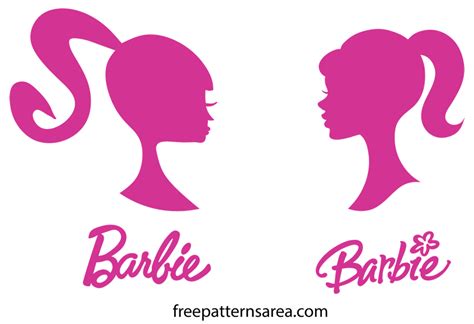 Barbie Head Silhouette
