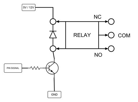 12 Volt 30 Relay With Diode Wiring Diagram Database