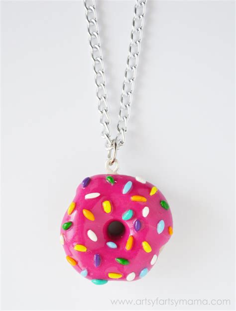 Polymer Clay Donut Jewelry Artsy Fartsy Mama