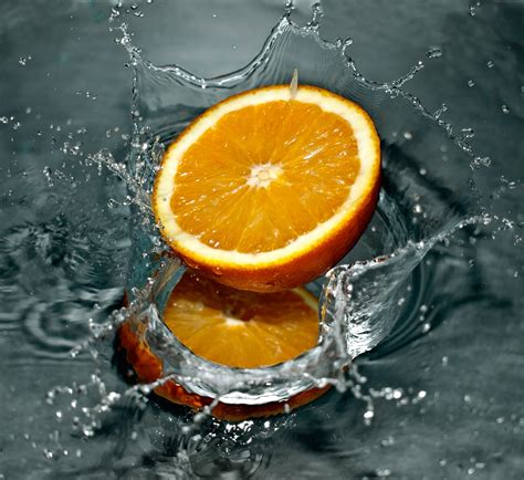 Images Gratuites Eau Fruit Orange Aliments éclaboussure Produire