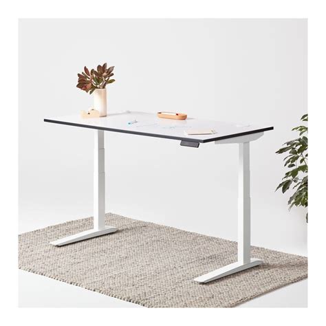 Jarvis Whiteboard Standing Desk | White standing desk, White board, Affordable standing desk