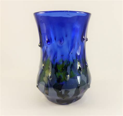 Blue Glass Tumbler Sold By The Guild 30 The Old Town Arts And Crafts Guild