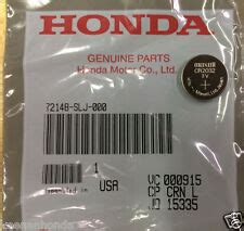 Maybe you would like to learn more about one of these? Genuine OEM Honda Smart Key Fob Battery / SMART CR2032 | eBay