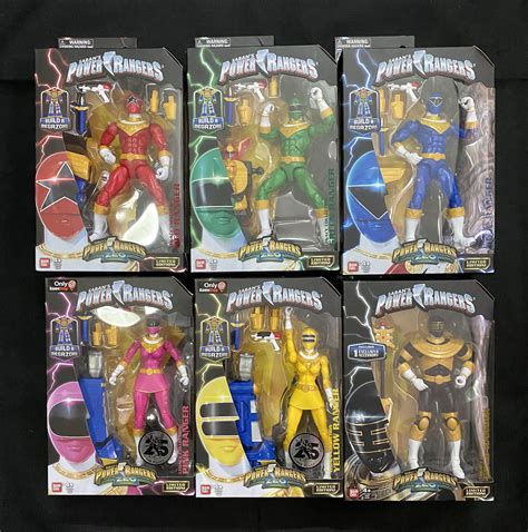 Power Rangers Zeo Legacy Figures With Build A Megazord Hobbies