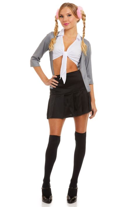 pop schoolgirl costume sexy costumes for women