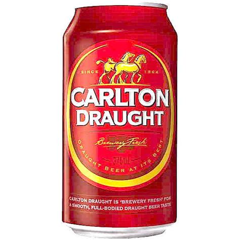 Carlton Draught 375ml Can