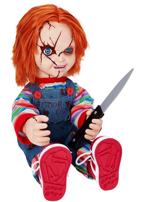 Chucky is portrayed as a notorious serial killer, charles lee ray, whose spirit inhabits a good guy doll and continuously tries to transfer his soul from the doll to a human body. Talking Chucky Doll | Spirit Halloween Wikia | Fandom
