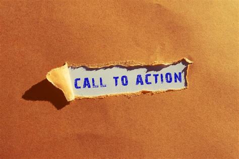 Hand Writing Sign Call To Action Business Concept Encourage Decision