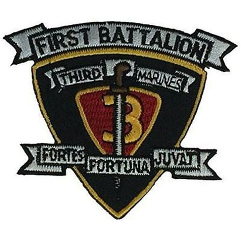 Usmc First 1st Battalion Third 3rd Marine Division Mardiv Patch Marine