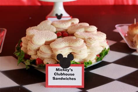 Mickey Mouse Clubhouse Sandwiches Mickey Mouse Food Kids Meals