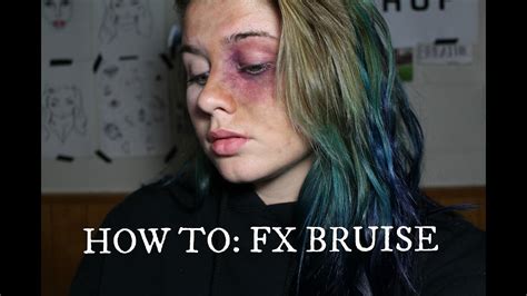 How To Fx Bruise Makeup Youtube