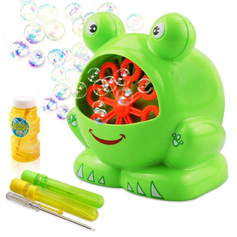 Tedgem Bubble Machine Bubble Machine For Kids Indoor And Outdoor