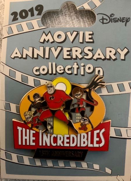 The Incredibles 15th Anniversary Cast Member Pin Disney Pins Blog