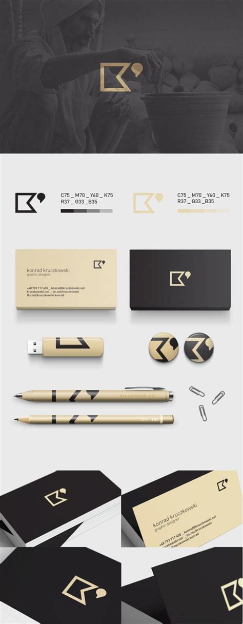 It's the collection of traits that define your business's mission and values. Personal Brand Identity by Konrad Kruczkowski