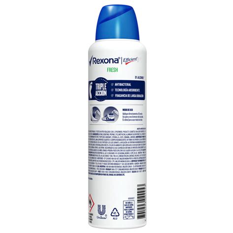 Desodorante Rexona Efficient Fresh En Aerosol 153 Ml Carrefour