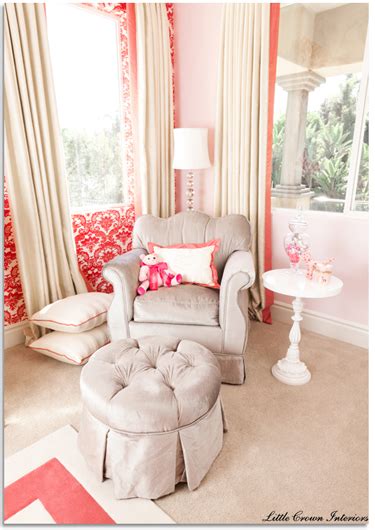 I Heart Pears Hot Pink And White Chic Nursery