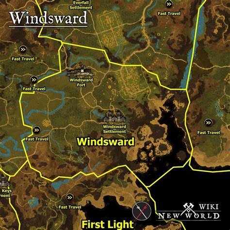 Locations New World Wiki