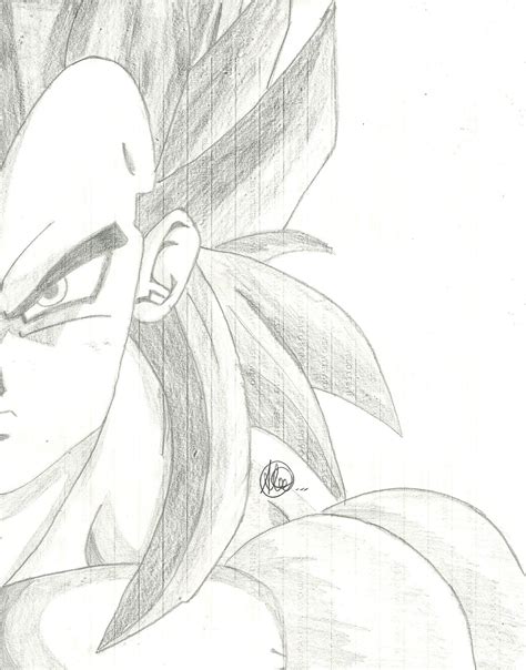 Dibujos a lapiz de Dragon Ball Z. | Goku drawing, Dragon ball goku