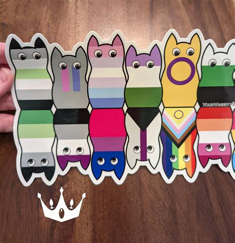 gender identity sexual identity lgbtqa pride flags cats owls etsy