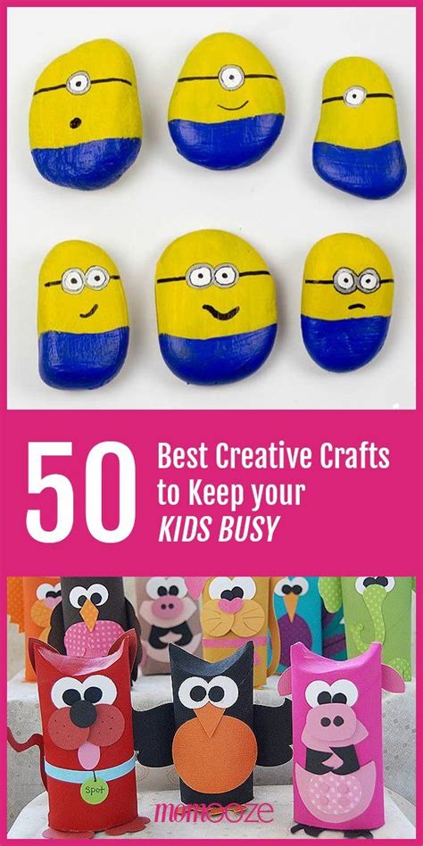 50 Creative Crafts To Keep Your Kids Busy In 2020 Creative Crafts