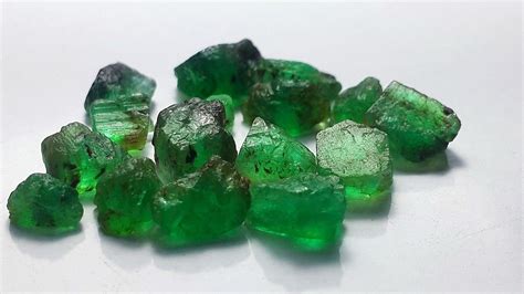 Cuts And Shapes Of Rough Emeralds Sunycortland