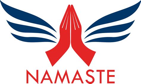 Namaste Logo Clipart Full Size Clipart 888142 Pinclipart