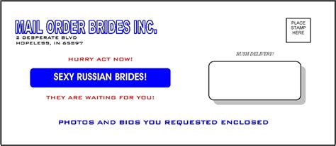 Amazon Com Mail Order Brides Prank Envelope Business Envelopes
