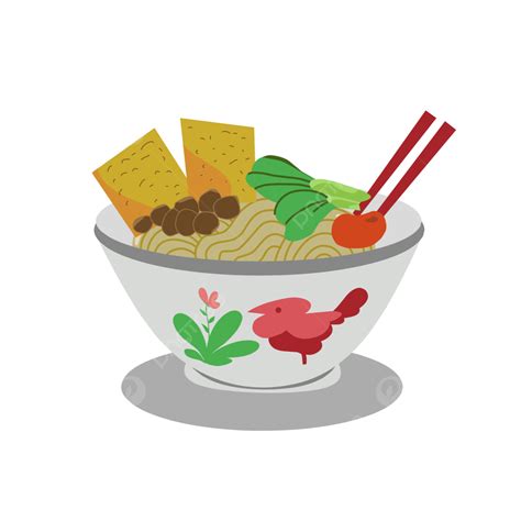 Mie Ayam PNG , Comida Tradicional, Comida Indonésia, Comida PNG Imagem