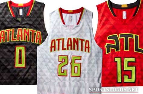 On tuesday morning, the atlanta hawks officially unveiled their new uniforms, colors and logos. Atlanta Hawks New Uniforms Unveiled: Red, Black, and Neon Green? - SportsLogos.Net News