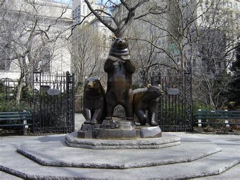 8 Bear Sculptures And Monuments In Nyc Untapped Cities