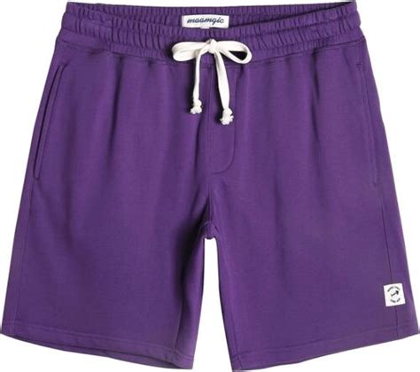 Maamgic Mens Sweat Shorts 7 Above Knee Workout Gym Shorts Lounge Shorts With Zi Ebay
