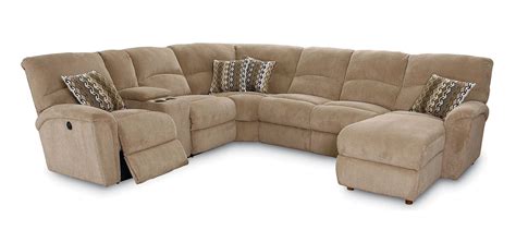 Lane Grand Torino Casual Four Piece Sectional Sofa W Laf Console