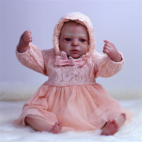 Otarddolls Bebe Reborn Doll Soft Vinyl Newborn Doll Toys Realistic 20