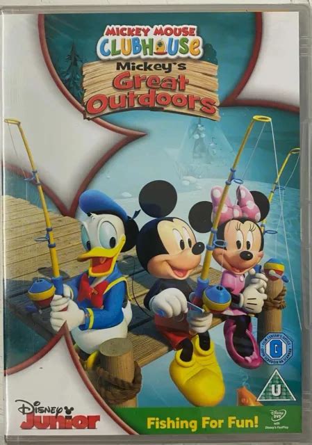 Disneys Mickey Mouse Clubhouse Mickeys Great Outdoors Dvd New