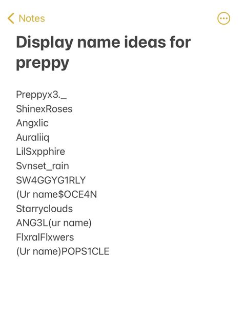 Display Name Ideas For Preppys Roblox In 2023 Lomo Card Roblox