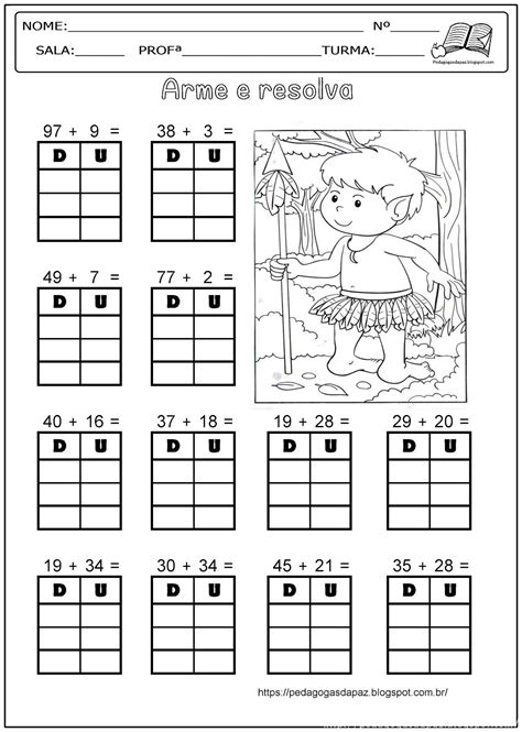 Atividade De Matematica Adição E Subtração 2 Ano