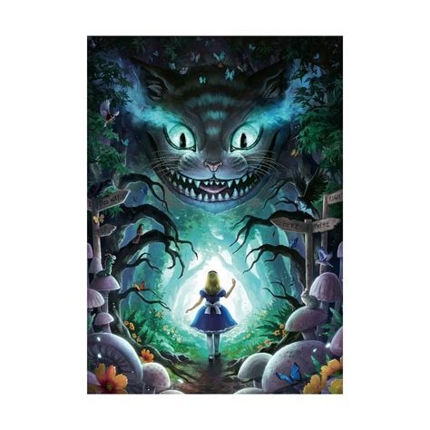 Puzzle Disney Alice In Wonderland 1000 Peças Ravensburger Loja Dos Pops