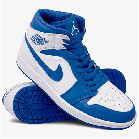 Air Jordan 1 Mid 554724 114 Blau 7499 Eur Sneaker Sizeerde