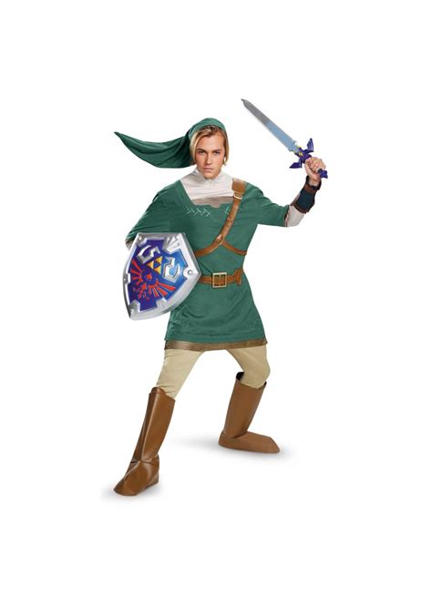 Legend Of Zelda Link Teen Boys Costume Video Game Costumes